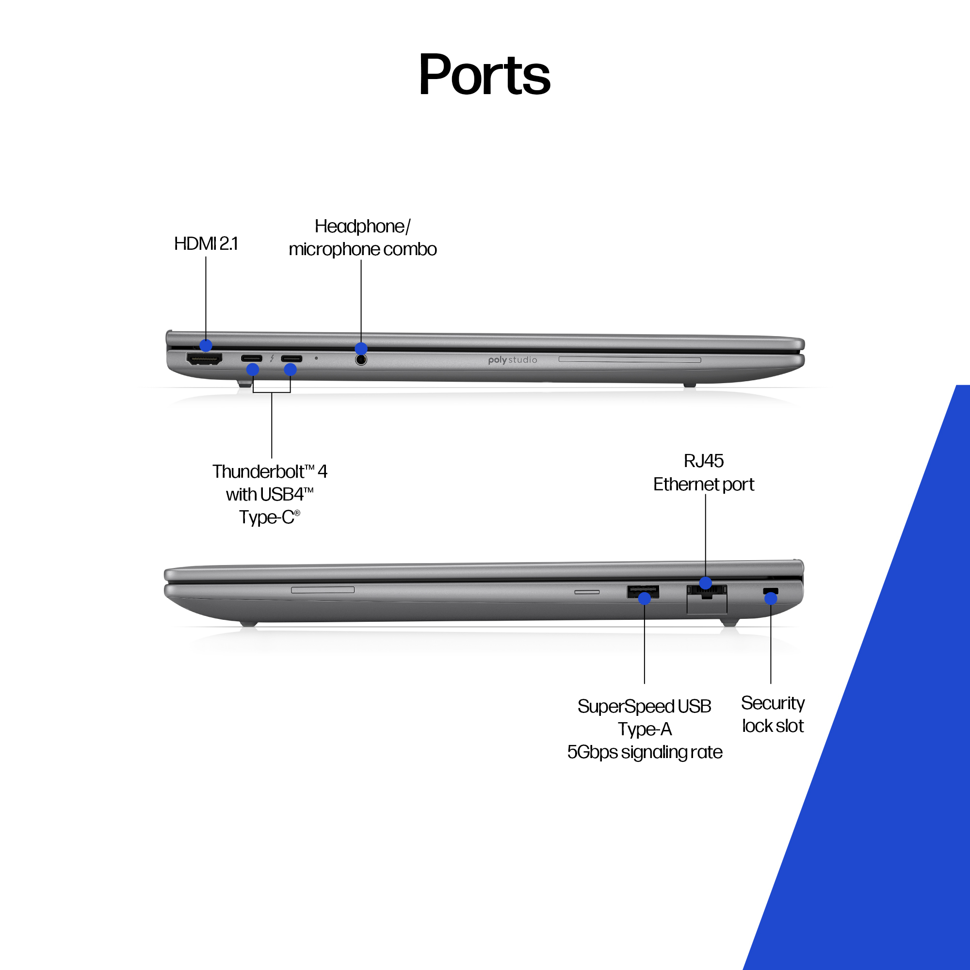 HP ZBook 8 G1i keyboard deck and 16:10 workstation display